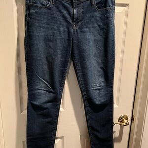 Old Navy Women's Skinny Jeans - Dark Blue